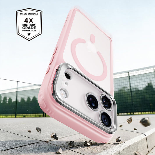 MagSafe-hoesje voor Apple iPhone 18 Pro Max / 17 Pro Max, ESR, Classic Hybrid Kickstand, Satijnroze