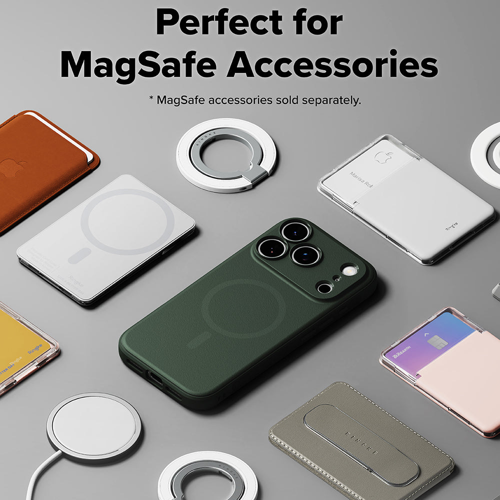 MagSafe-Hülle für Apple iPhone 18 Pro Max / 17 Pro Max, Ringke, Onyx, Dunkelgrün