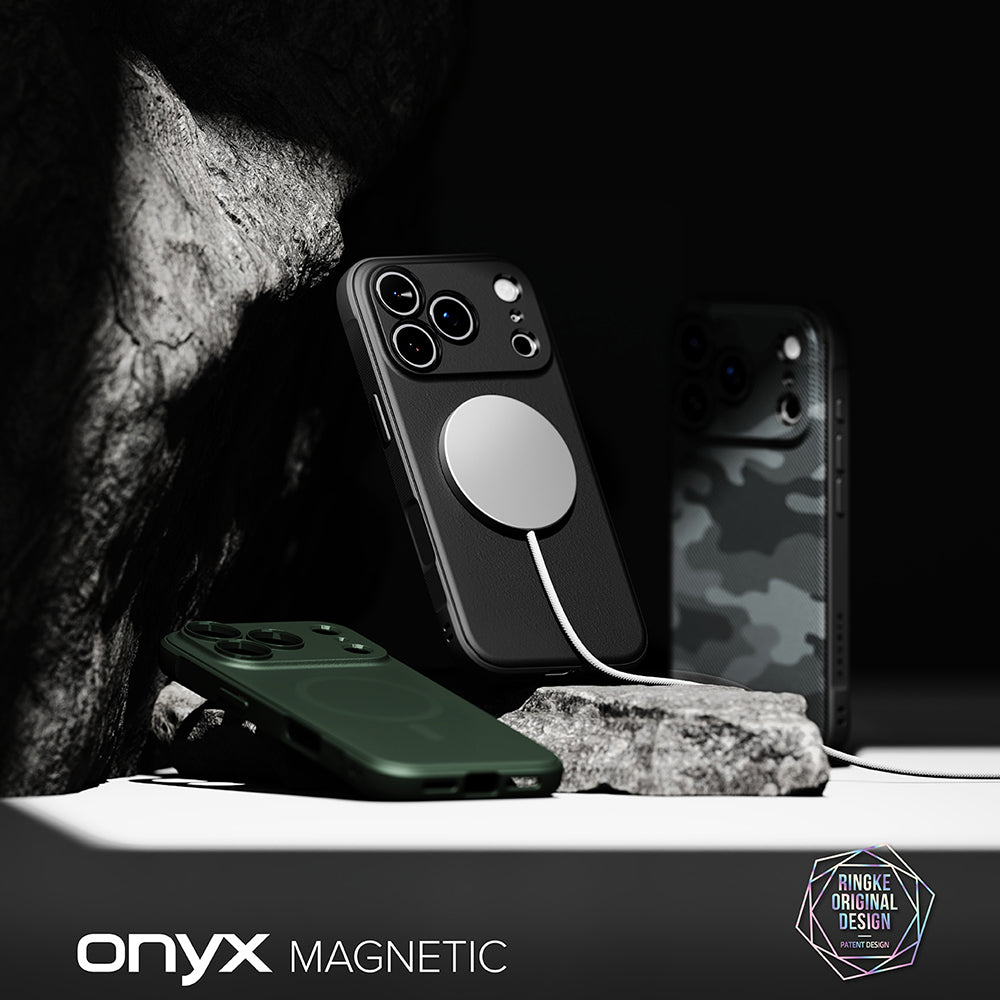 MagSafe-Hülle für Apple iPhone 18 Pro Max / 17 Pro Max, Ringke, Onyx, Dunkelgrün