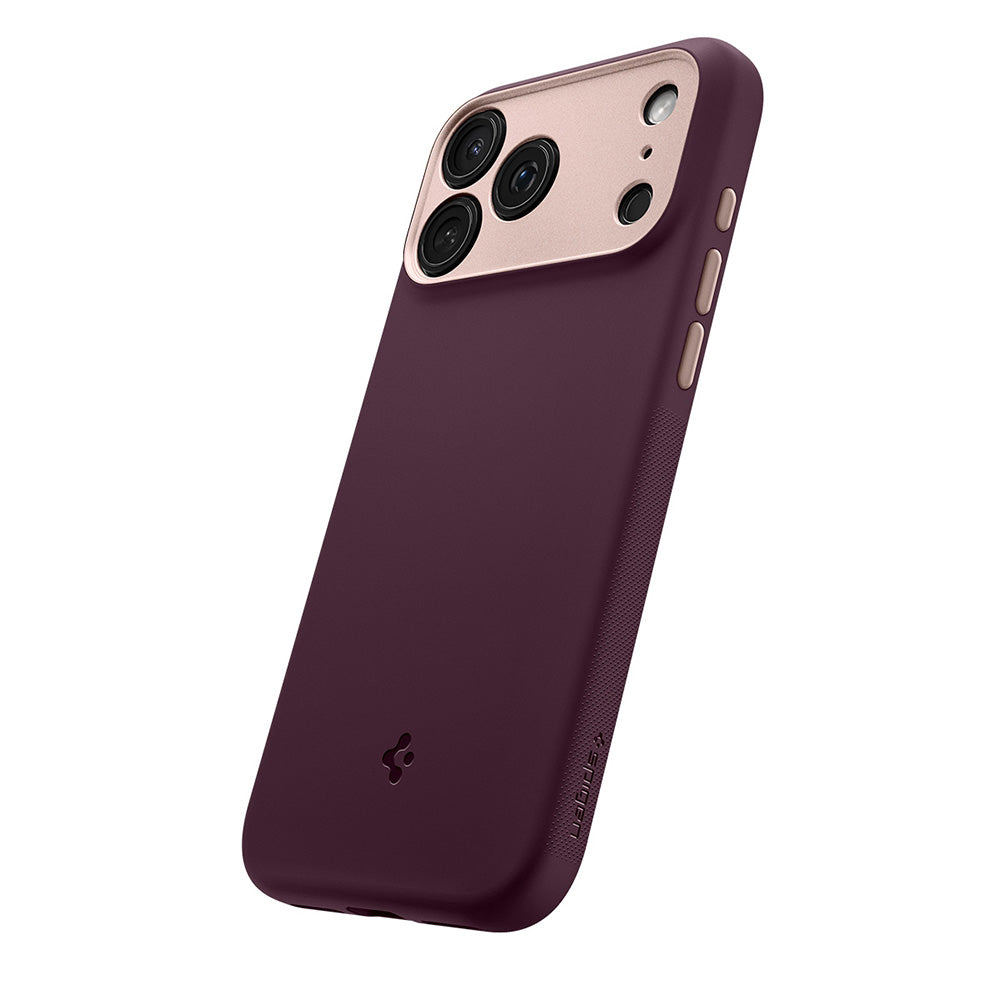 MagSafe-hoesje voor Apple iPhone 18 Pro Max / 17 Pro Max, Spigen, Caseology Nano Pop, Bordeauxrood ACS12141