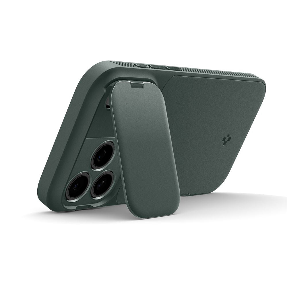 MagSafe-hoesje voor Apple iPhone 18 Pro Max / 17 Pro Max, Spigen, Optik Armor, Groen ACS09901