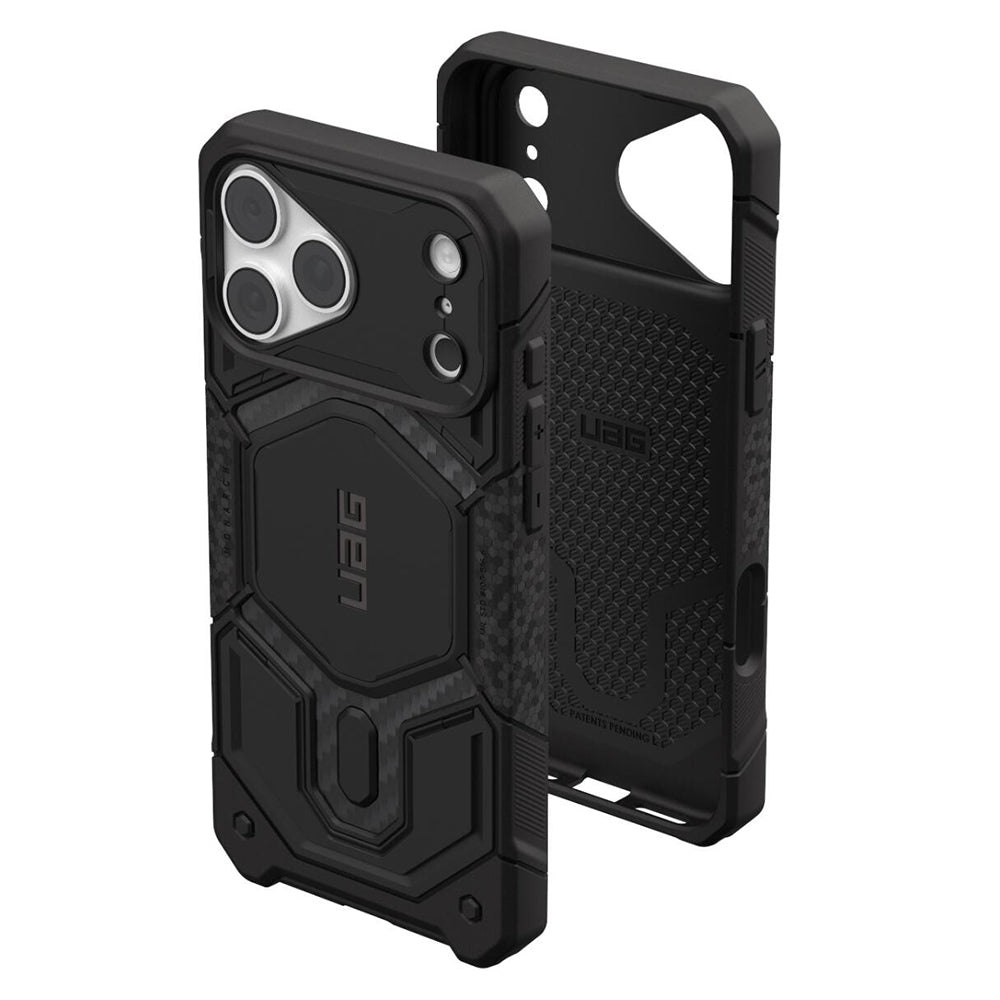 Coque MagSafe pour Apple iPhone 18 Pro Max / 17 Pro Max, Urban Armor Gear, Monarch Pro Carbon, Noire