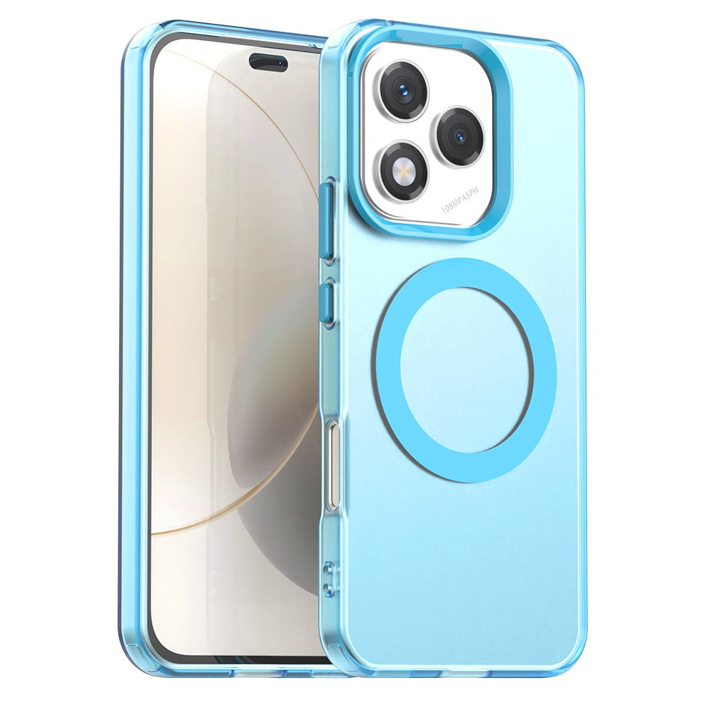 Coque MagSafe pour Honor 400 Lite, Techsuit, CandyCase, Bleue