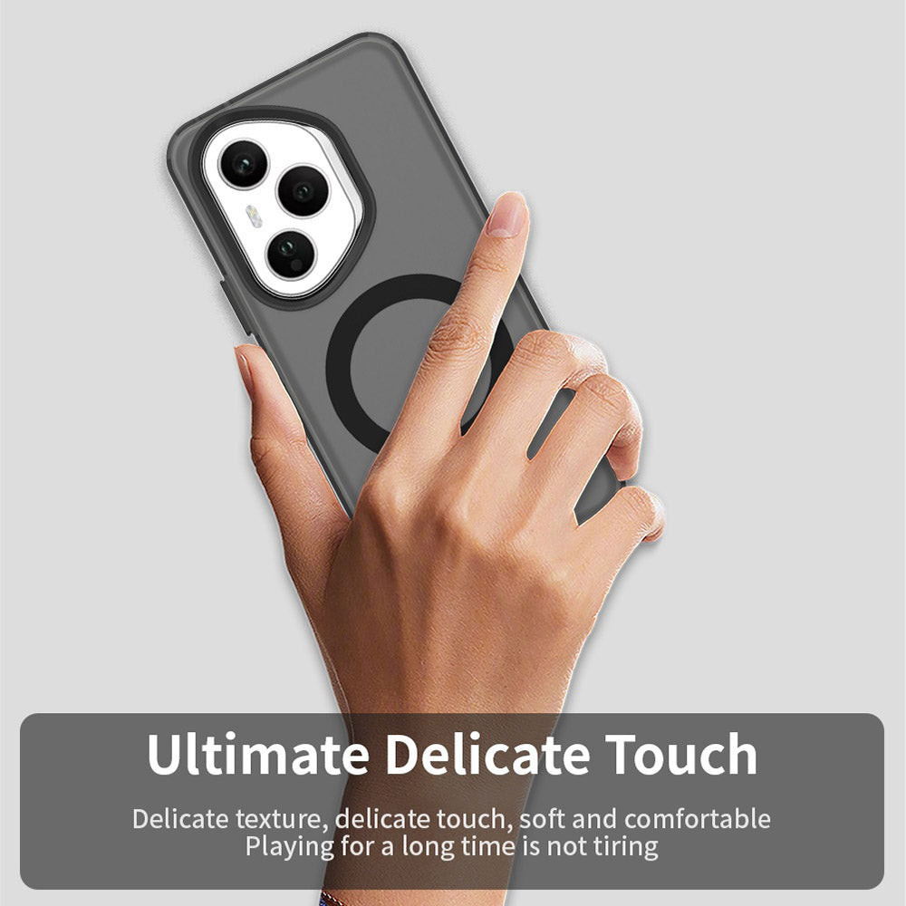 Coque MagSafe pour Honor 400 Pro, Techsuit, CandyCase, Noire