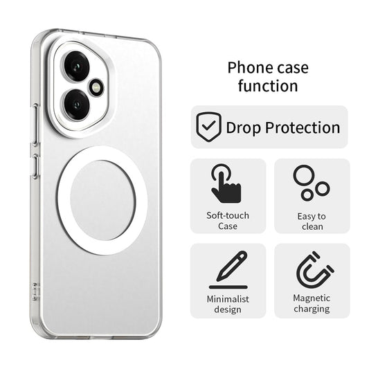 MagSafe-hoes voor Honor 400, Techsuit, CandyCase, Wit