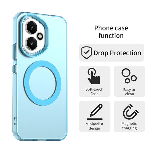 MagSafe-hoes voor Honor 400, Techsuit, CandyCase, Blauw