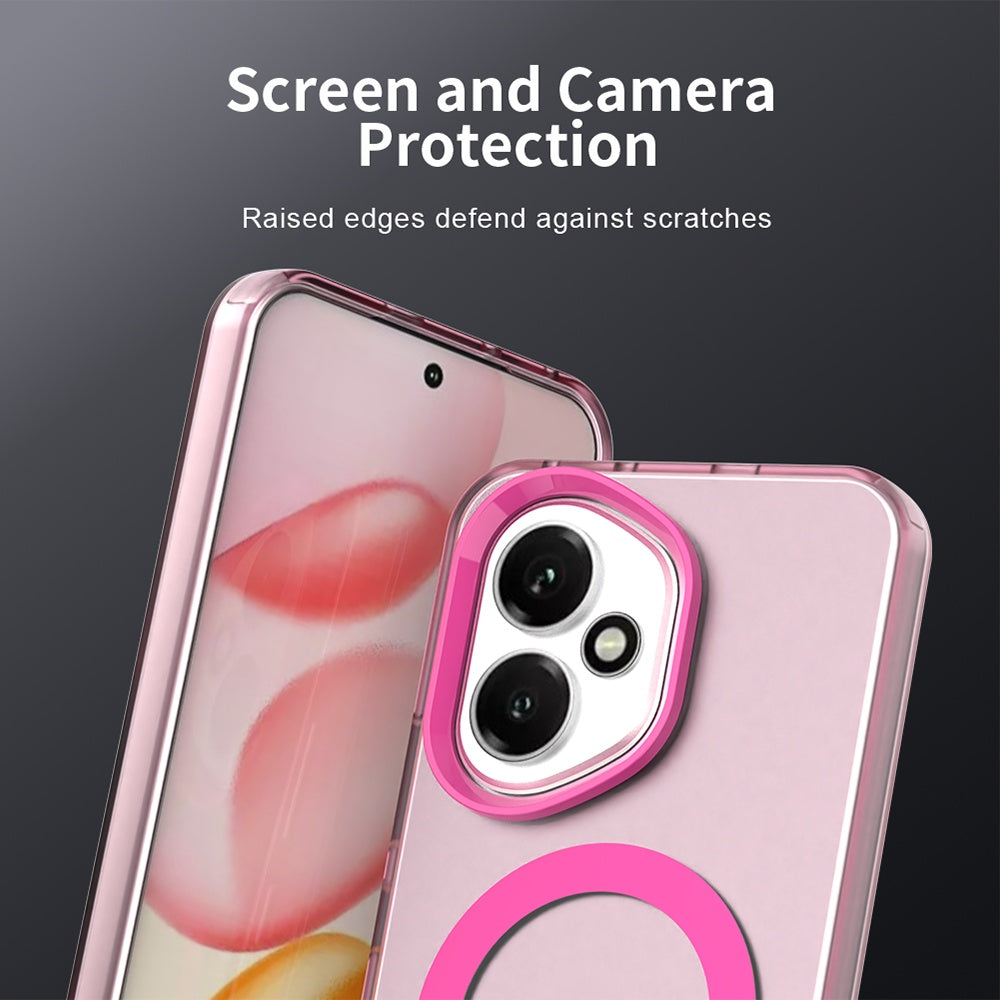 Coque MagSafe pour Honor 400, Techsuit, CandyCase, Rose
