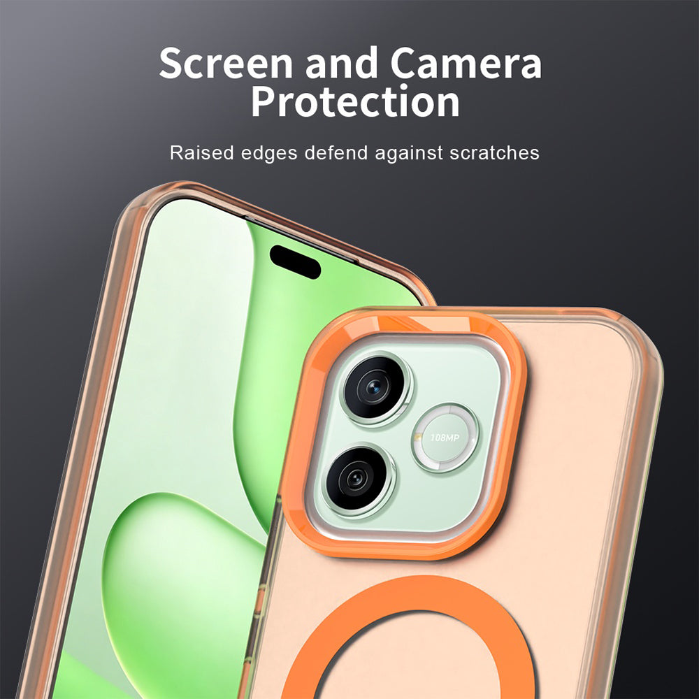MagSafe-hoes voor Honor 600 Lite, Techsuit, CandyCase, Oranje