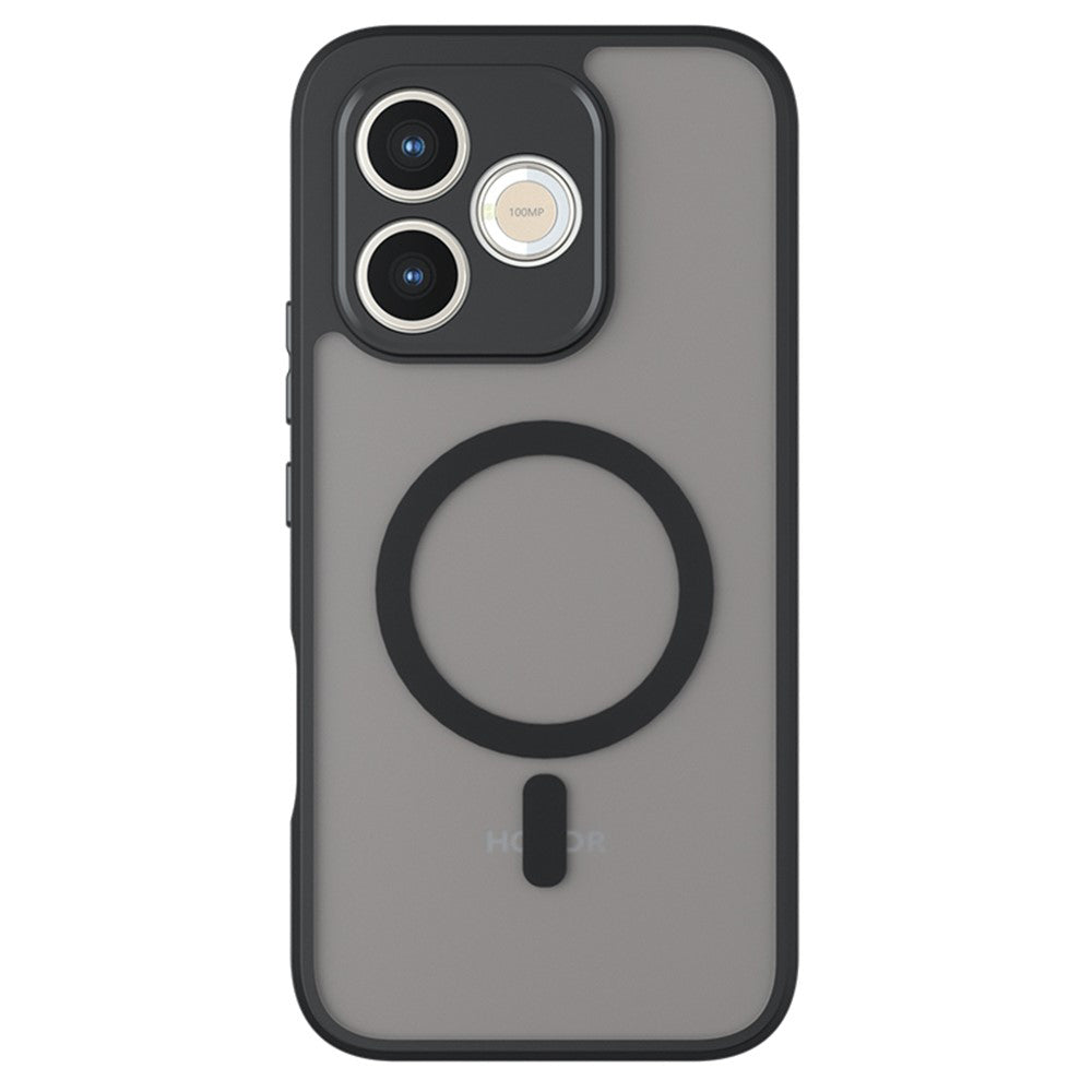 MagSafe hoes voor Honor 600 Lite, Techsuit, PureFrost, Satijnzwart