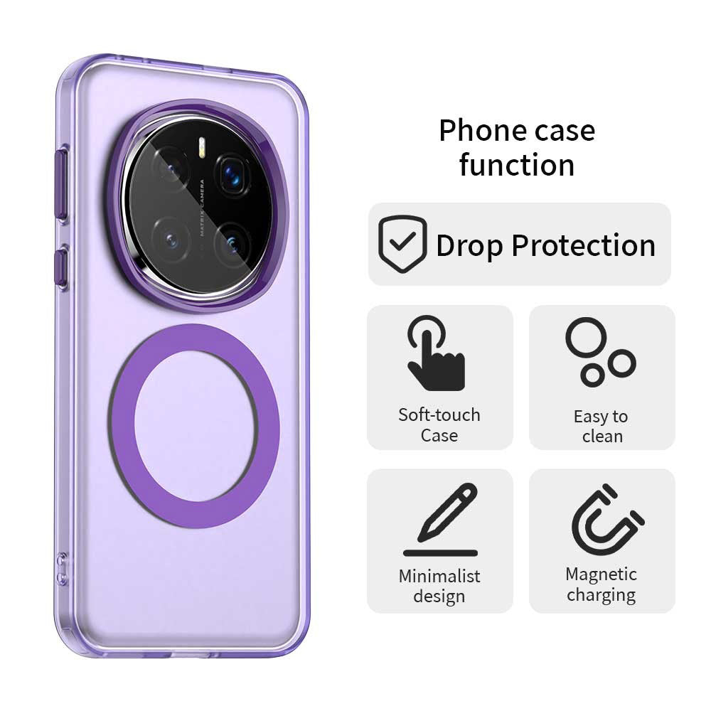 Coque MagSafe pour Honor Magic7 Pro, Techsuit, CandyCase, Violet