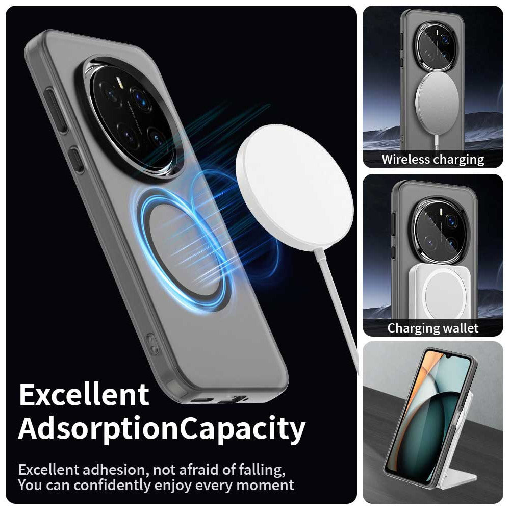Coque MagSafe pour Honor Magic7 Pro, Techsuit, CandyCase, Noire