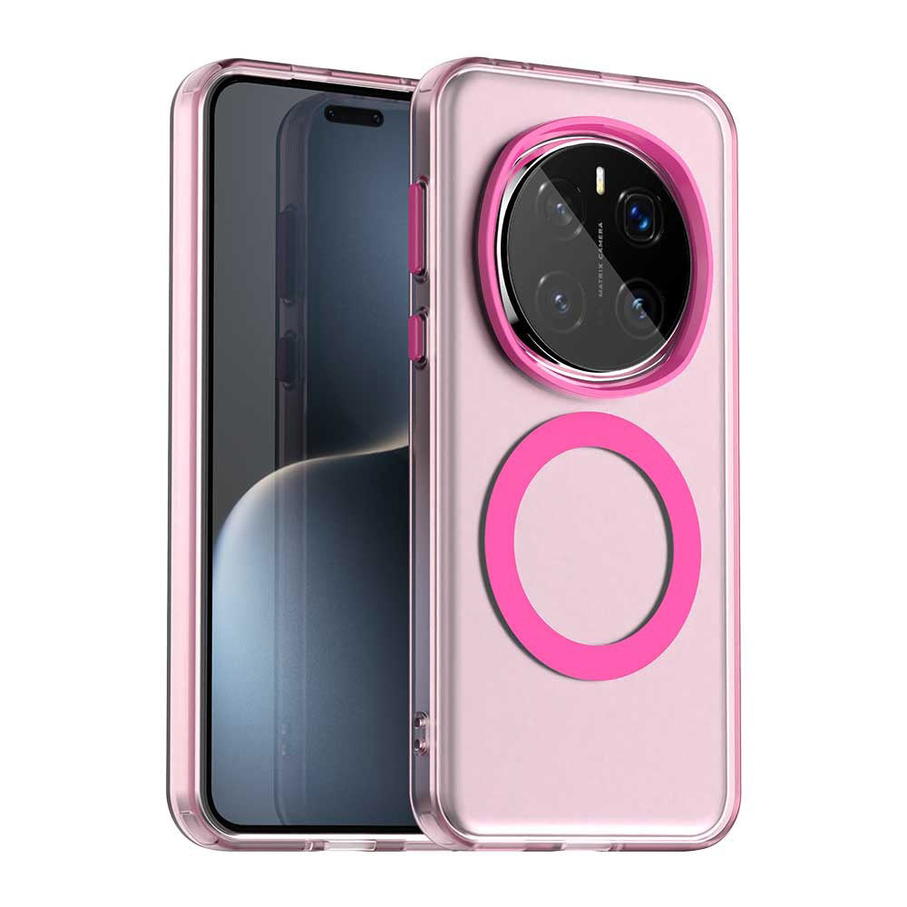 Coque MagSafe pour Honor Magic7 Pro, Techsuit, CandyCase, Rose