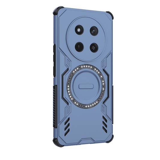 MagSafe-hoes voor Honor X9c / Magic7 Lite, Techsuit, ArmorMag, Blauw