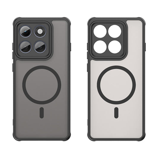 MagSafe hoesje voor Motorola Edge 60 Pro, Techsuit, HaloFrost II, Groen