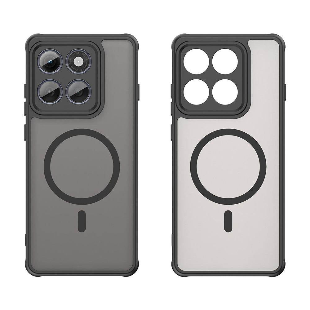 MagSafe hoesje voor Motorola Edge 60 Pro, Techsuit, HaloFrost II, Groen