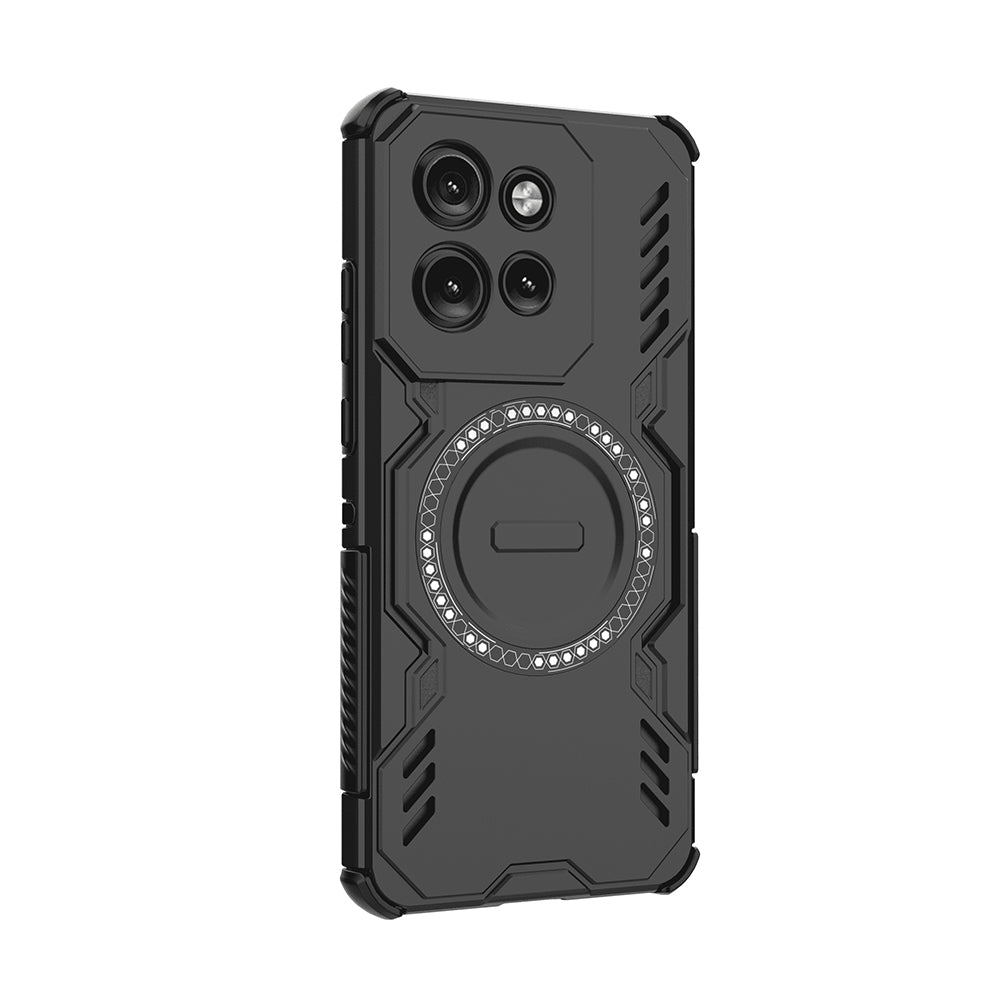 Coque MagSafe pour Motorola ThinkPhone 25 / Edge 50 Neo, Techsuit, ArmorMag, Noire