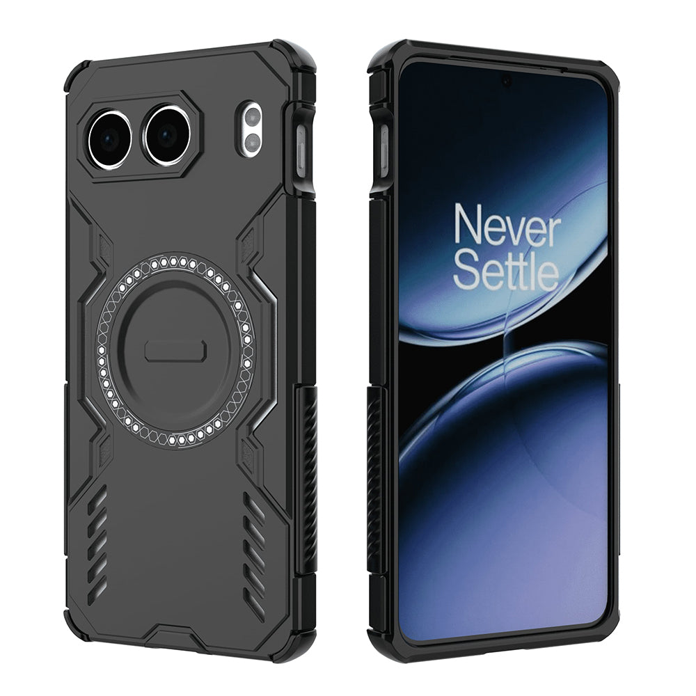 Coque MagSafe pour OnePlus Nord 4, Techsuit, ArmorMag, Noire