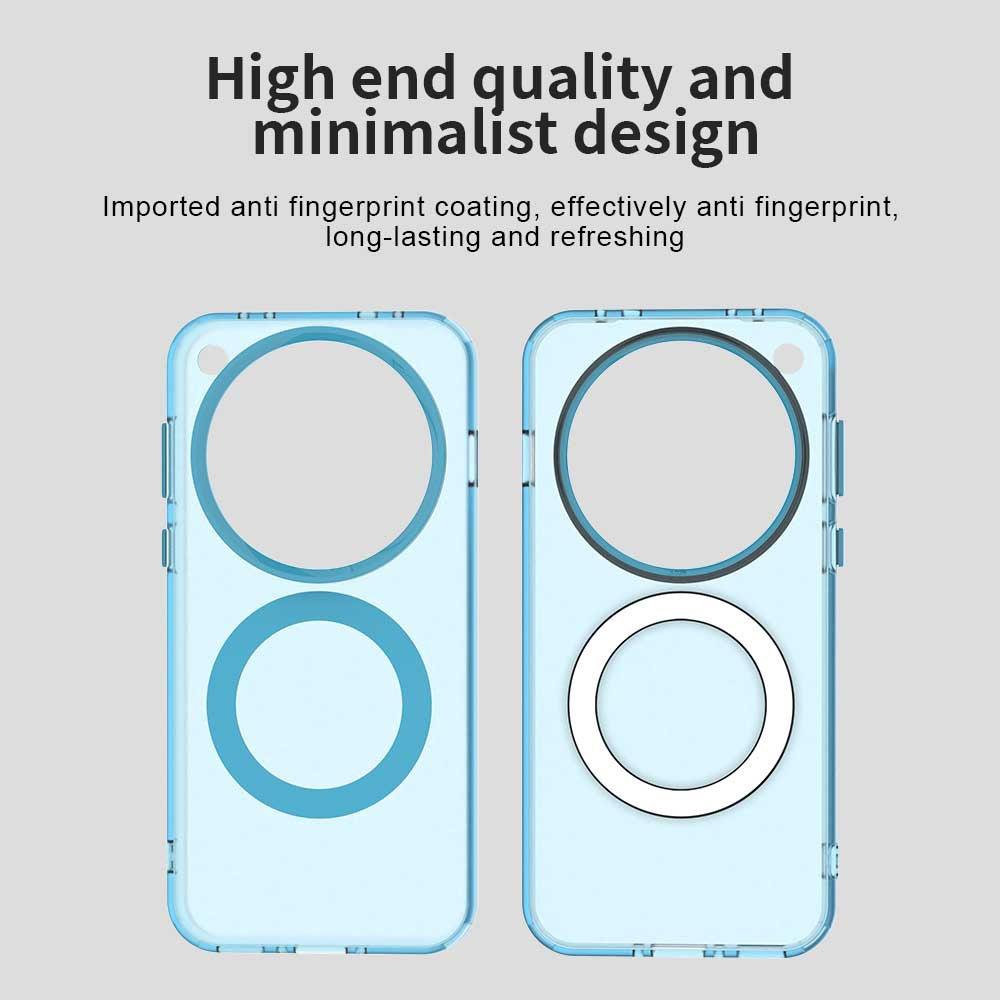 Coque MagSafe pour Oppo Find X8 Pro, Techsuit, CandyCase, Bleue