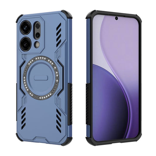 MagSafe-hoes voor Oppo Reno14, Techsuit, ArmorMag, Blauw