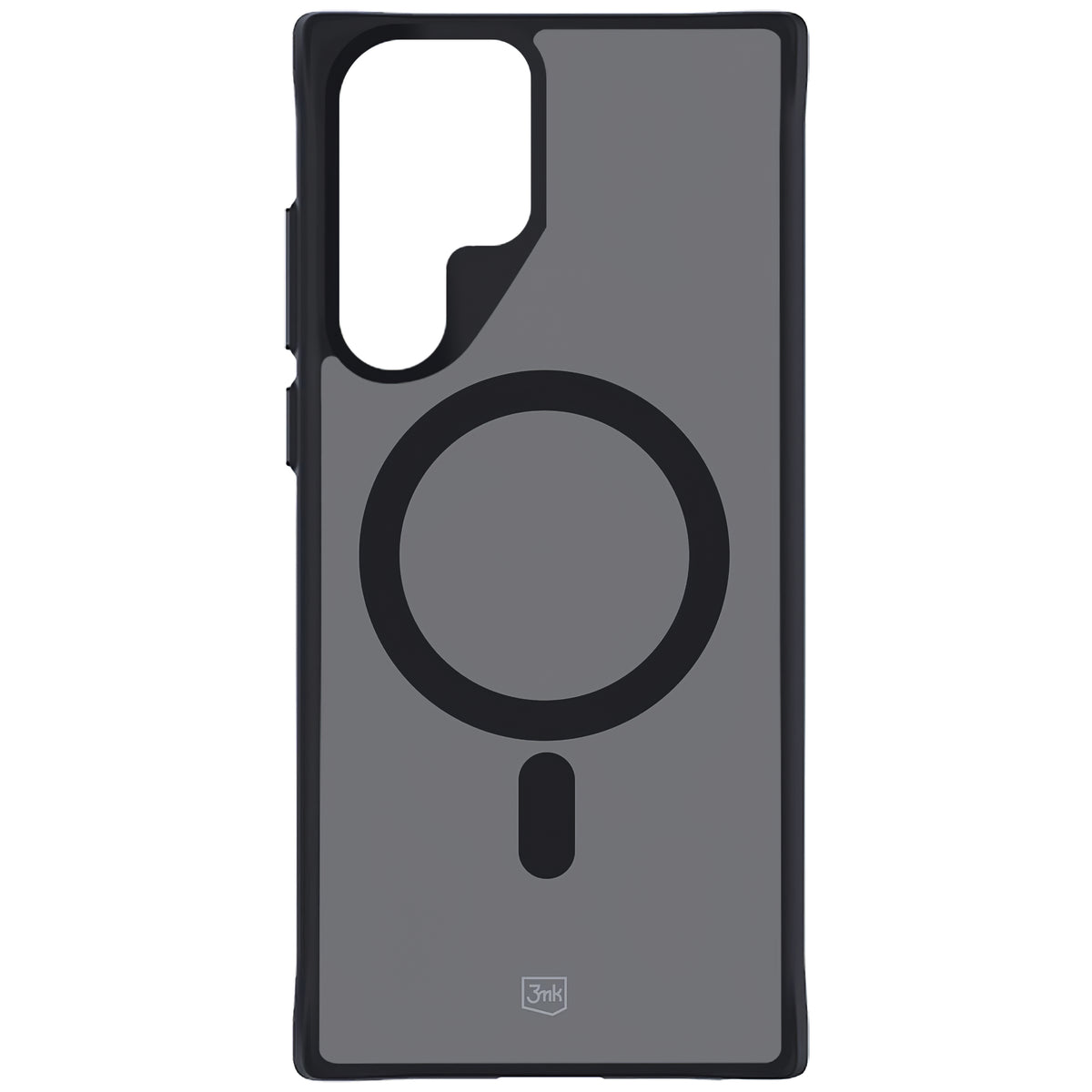 Étui MagSafe pour Samsung Galaxy S22 Ultra 5G S908, 3MK, Smoke MagCase, Noir