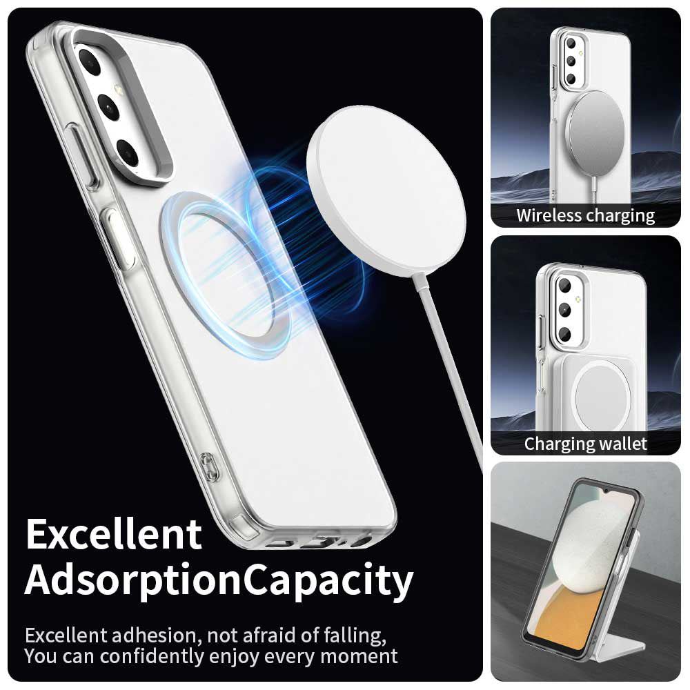 Coque MagSafe pour Samsung Galaxy A05s A057, Techsuit, CandyCase, Blanche