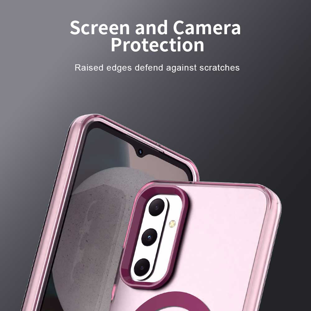 Coque MagSafe pour Samsung Galaxy A05s A057, Techsuit, CandyCase, Rose