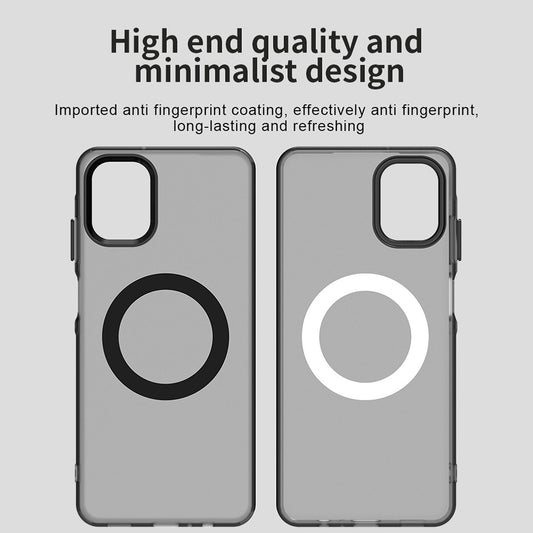 MagSafe-hoesje voor Samsung Galaxy A06 A065, Techsuit, CandyCase, Zwart