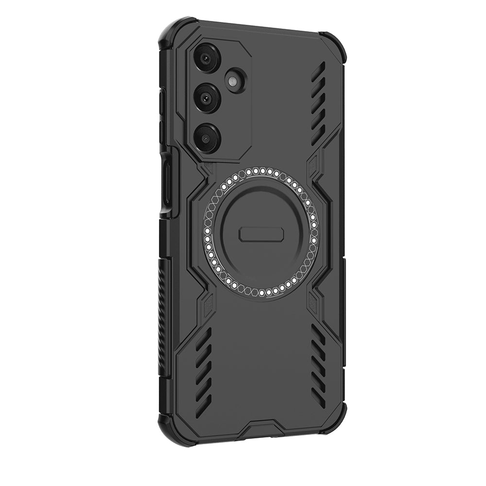 Coque MagSafe pour Samsung Galaxy A16 5G A166 / A16 4G A165, Techsuit, ArmorMag, Noire