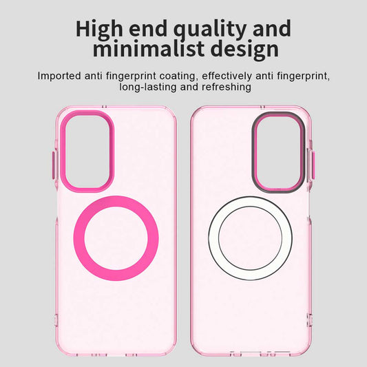 Coque MagSafe pour Samsung Galaxy A27 5G, Techsuit, CandyCase, Rose