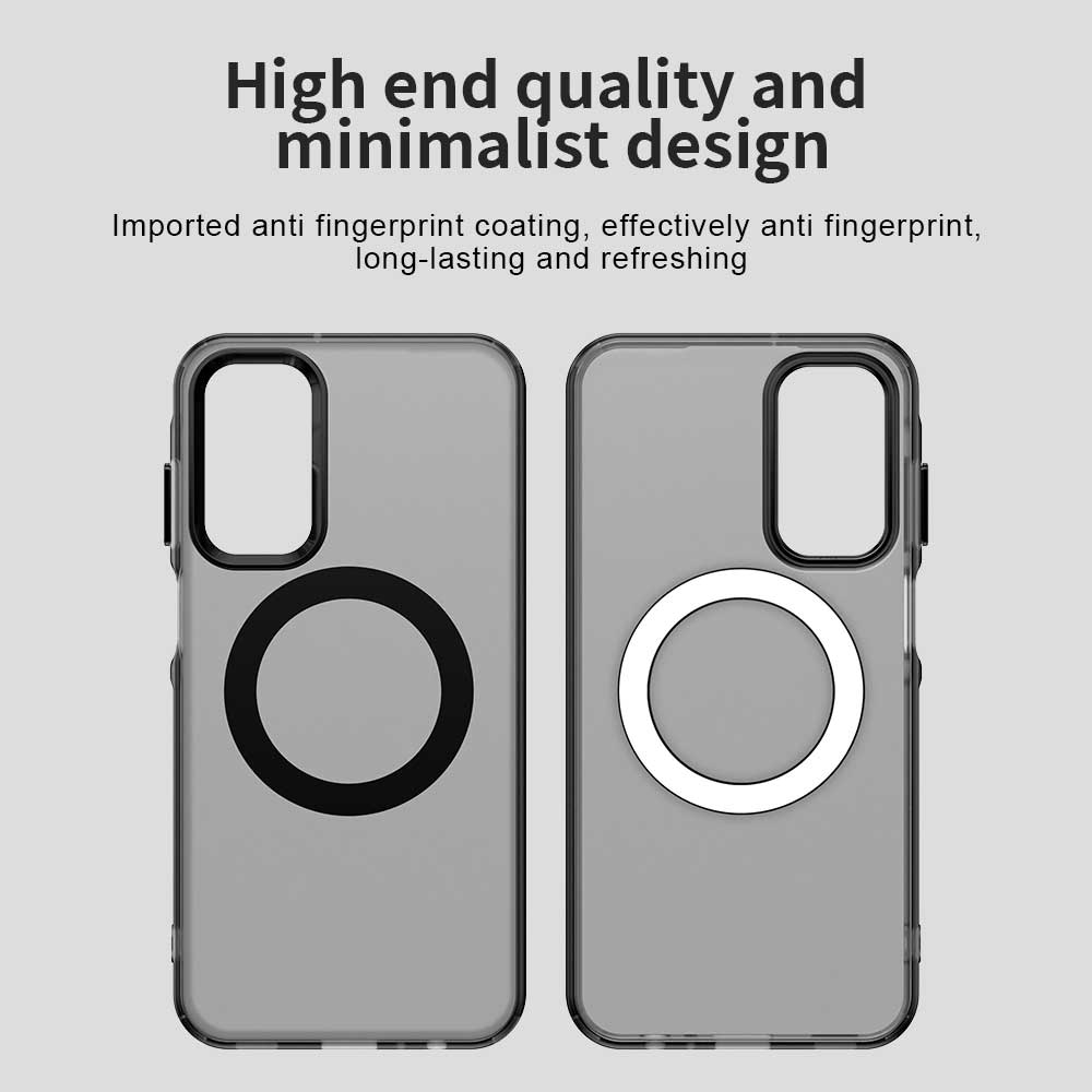 Coque MagSafe pour Samsung Galaxy A35 5G A356, Techsuit, CandyCase, Noire