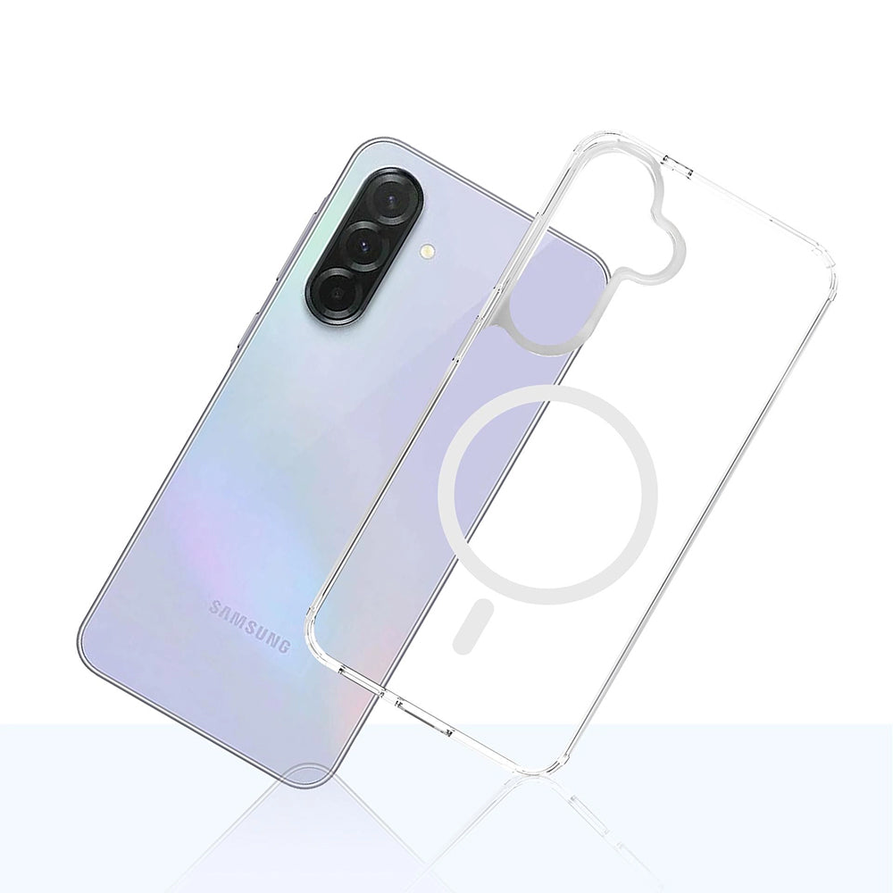 Étui MagSafe pour Samsung Galaxy A37 5G, 3MK, Armor MagCase, Transparent