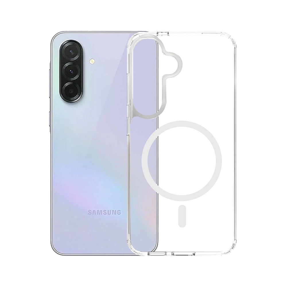 Étui MagSafe pour Samsung Galaxy A37 5G, 3MK, Armor MagCase, Transparent