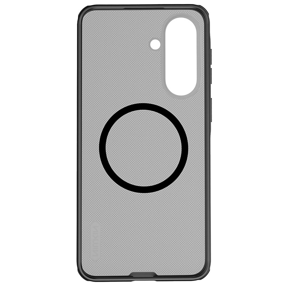 Coque MagSafe pour Samsung Galaxy A57 5G, Nillkin, Super Shield Pro, Noire Transparente Satinée