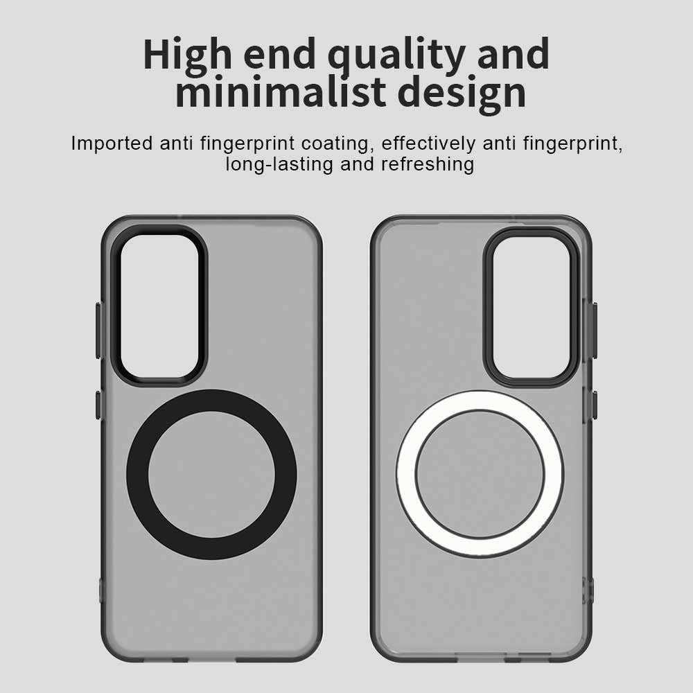 Coque MagSafe pour Samsung Galaxy S23+ S916, Techsuit, CandyCase, Noire