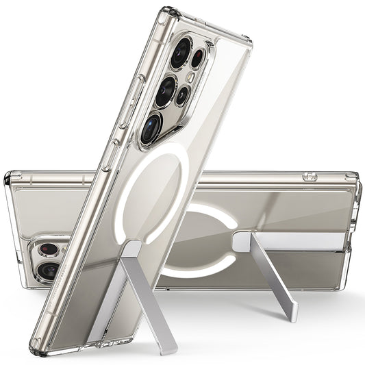 Coque MagSafe pour Samsung Galaxy S24 Ultra S928, ESR, Boost Flickstand, Transparente