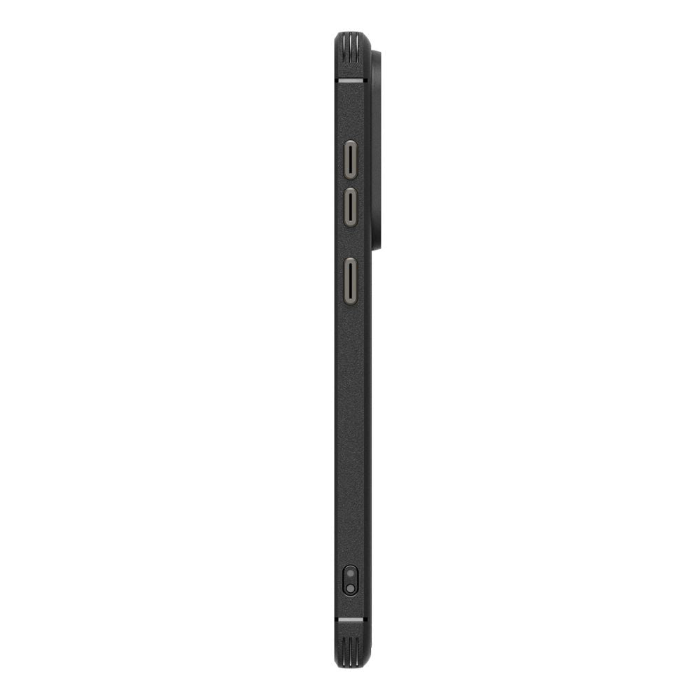 MagSafe hoesje voor Samsung Galaxy S25 Edge S937, Spigen, Core Armor, Matzwart ACS09406