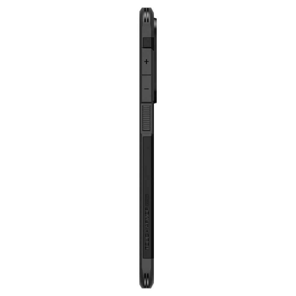 MagSafe hoesje voor Samsung Galaxy S25 Edge S937, Spigen, Tough Armor, Zwart ACS09422