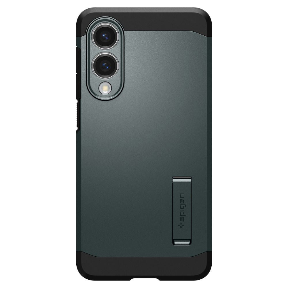 Coque MagSafe pour Samsung Galaxy S25 Edge S937, Spigen, Tough Armor, Vert ACS09424