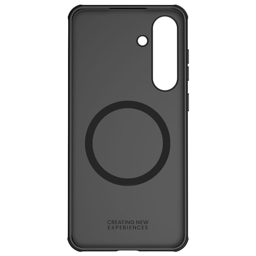 Coque MagSafe pour Samsung Galaxy S25 FE, Nillkin, Super Shield Pro, Noir Satiné