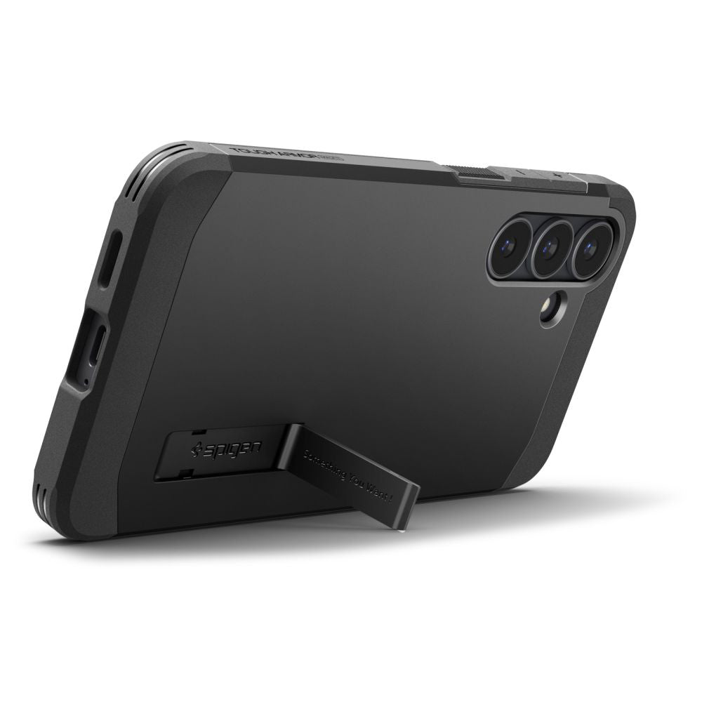 MagSafe Hülle für Samsung Galaxy S25 FE, Spigen, Tough Armor, Schwarz