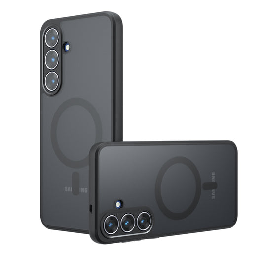 MagSafe hoes voor Samsung Galaxy S25 FE, Techsuit, PureFrost, Satijnzwart