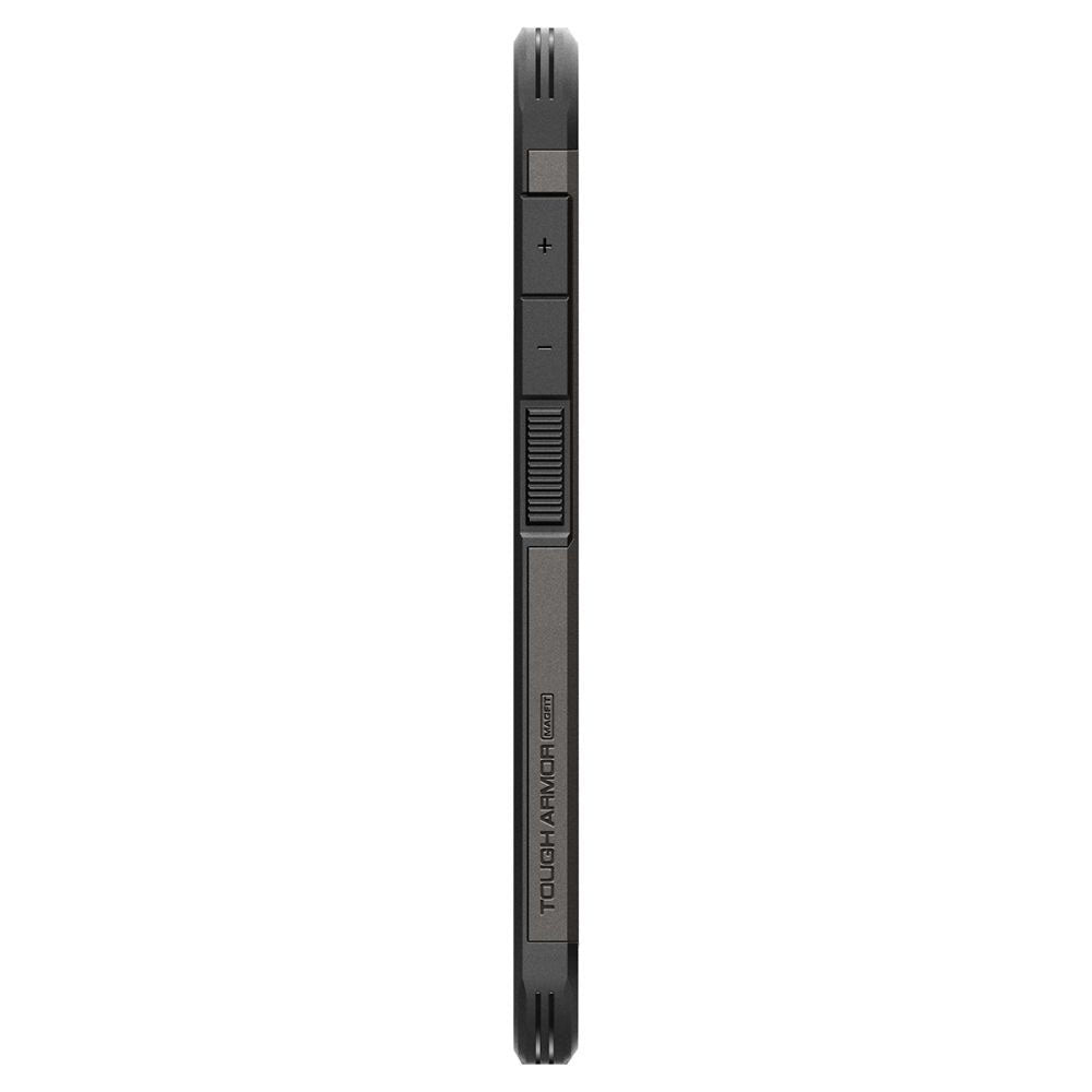 MagSafe Hülle für Samsung Galaxy S25+ S936, Spigen, Tough Armor, Grau