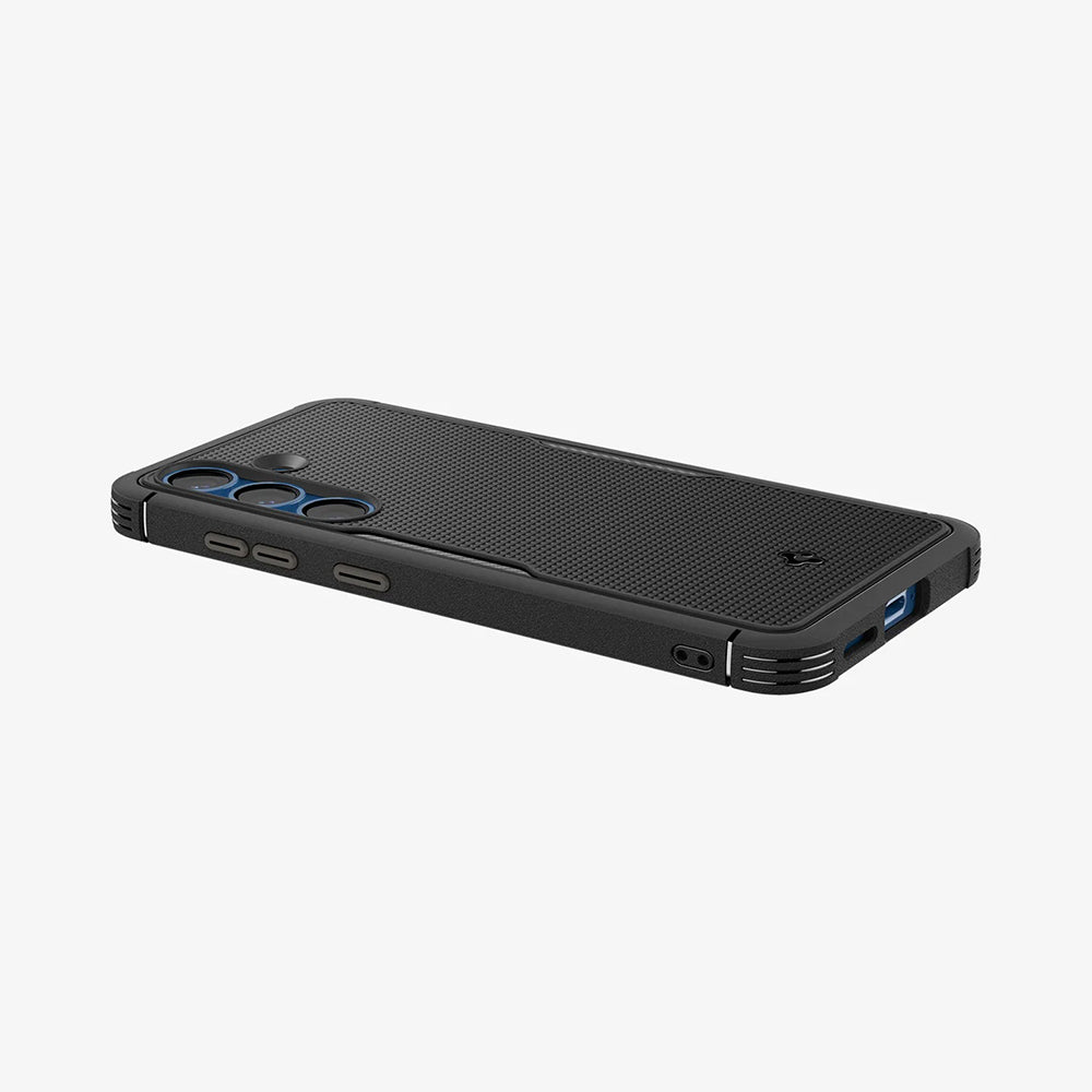 MagSafe hoes voor Samsung Galaxy S25 S931, Spigen, Core Armor, Matzwart