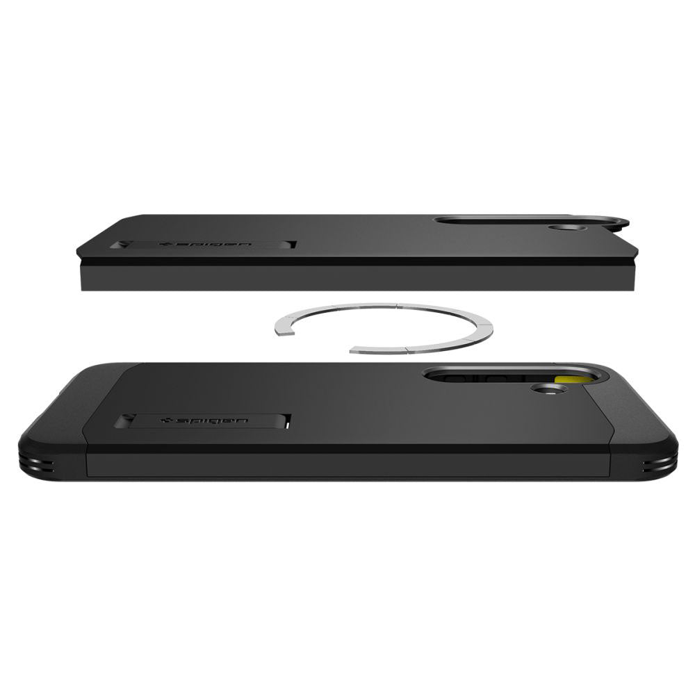 Coque MagSafe pour Samsung Galaxy S25 S931, Spigen, Tough Armor, Noire ACS09008