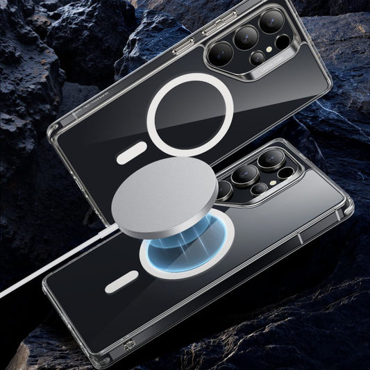 Coque MagSafe pour Samsung Galaxy S25 Ultra S938, ESR, Classic Hybrid, Transparente