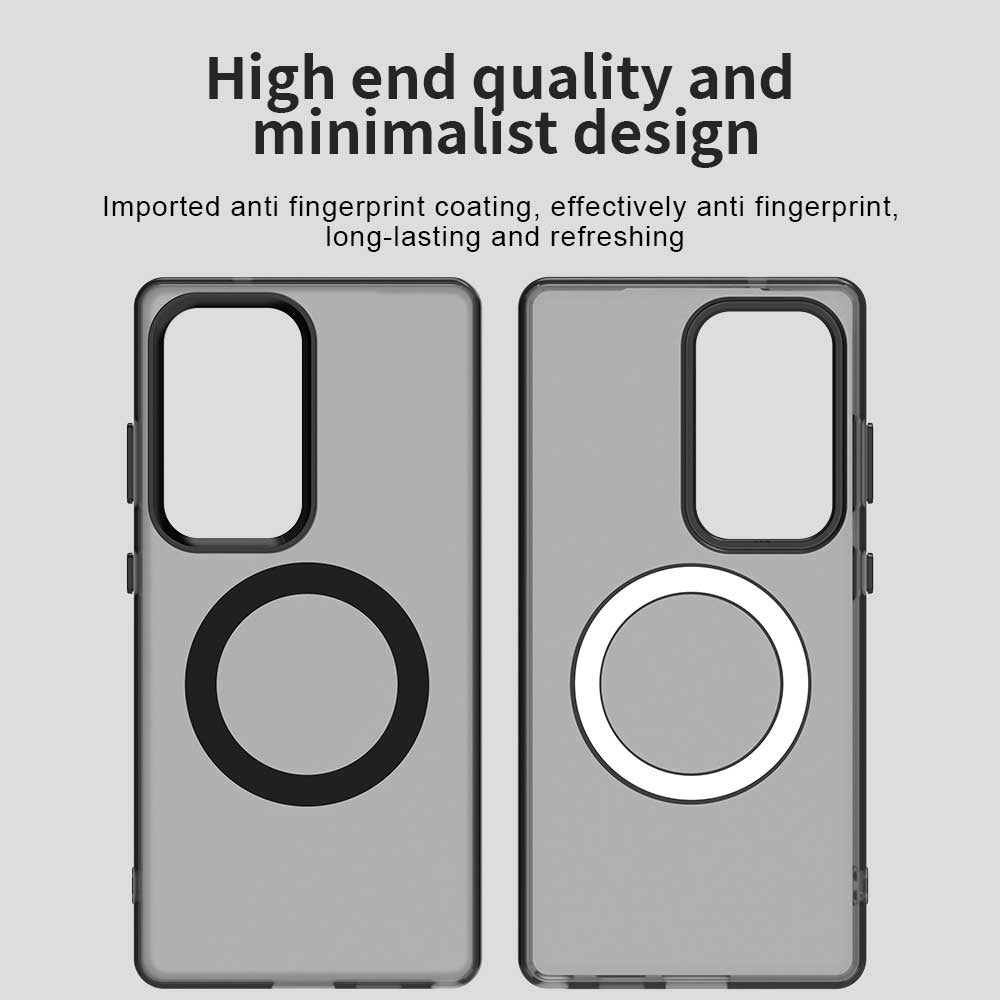 Coque MagSafe pour Samsung Galaxy S25 Ultra S938, Techsuit, CandyCase, Noire