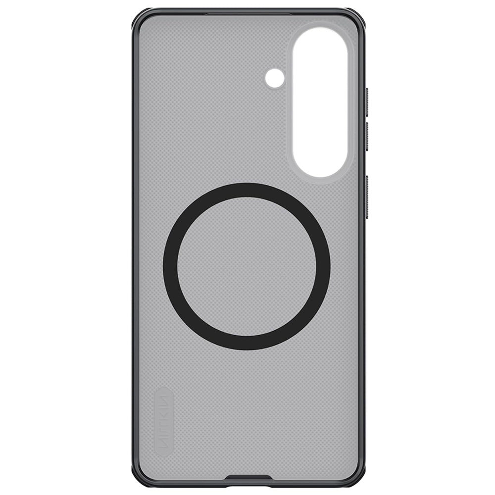 MagSafe-Hülle für Samsung Galaxy S26 FE S741, Nillkin, Super Shield Pro, Schwarz Transparent Matt