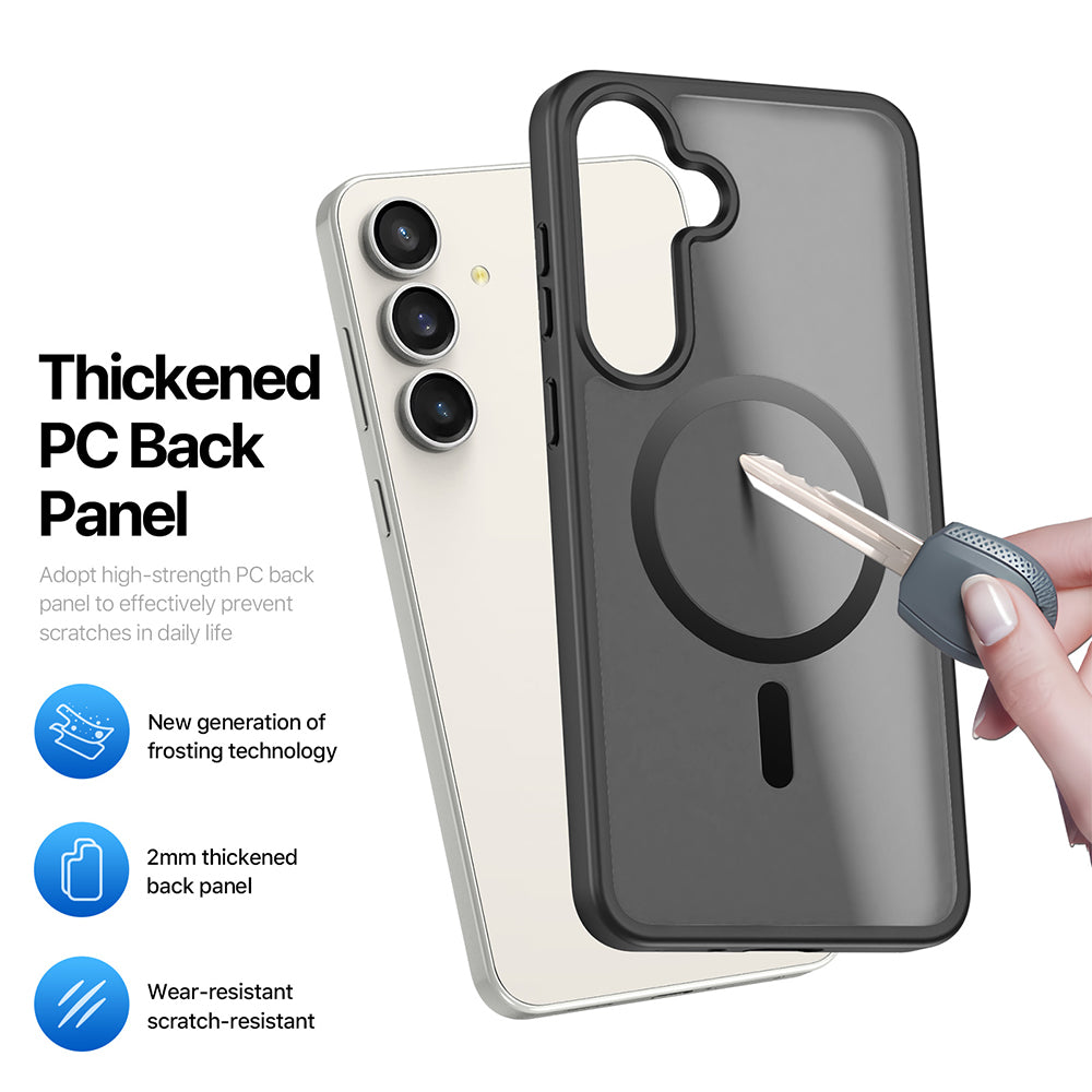 MagSafe-hoesje voor Samsung Galaxy S26 FE S741 / S25 FE, DUX DUCIS, Yind, Zwart