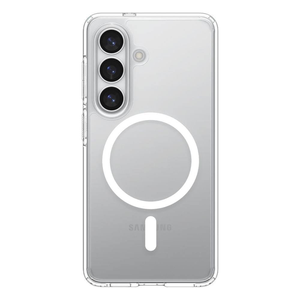 Étui MagSafe pour Samsung Galaxy S26 Plus S947, Spigen, Ultra Hybrid, Transparent Blanc ACS10709