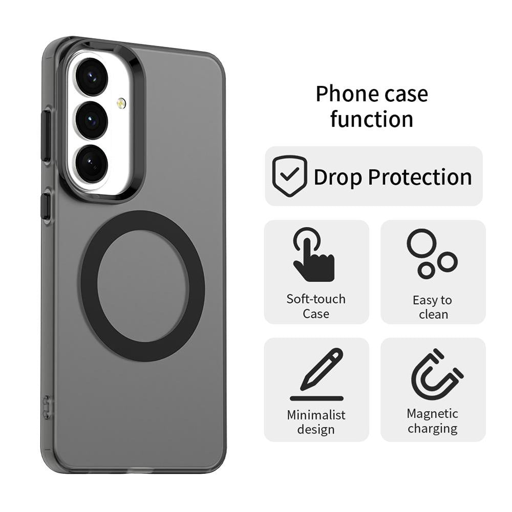 MagSafe Hülle für Samsung Galaxy S26 Plus S947, Techsuit, CandyCase, Schwarz